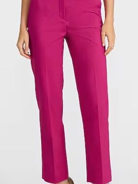 Express Magenta Ankle Pants NWT High Rise Slim Work Career Pink 14